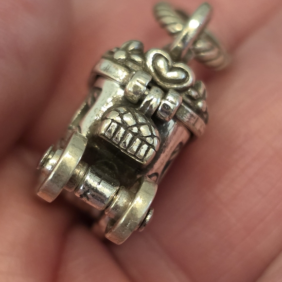 Brighton Vintage Retired Princess Carriage hanging Charm - Picture 6 of 10